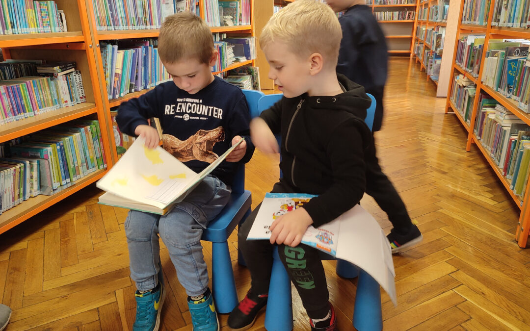 W bibliotece fajnie jest :)